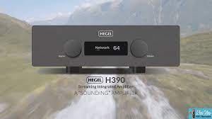 HEGEL H390 INTEGRATED AMPLIFIER WITH DAC AND STREAMING - BLACK